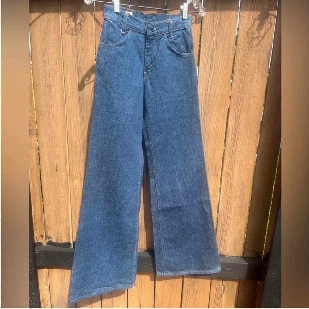 Levi's 1970’s Orange Tag Wide Leg Jeans with Tags - Picture 9 of 14